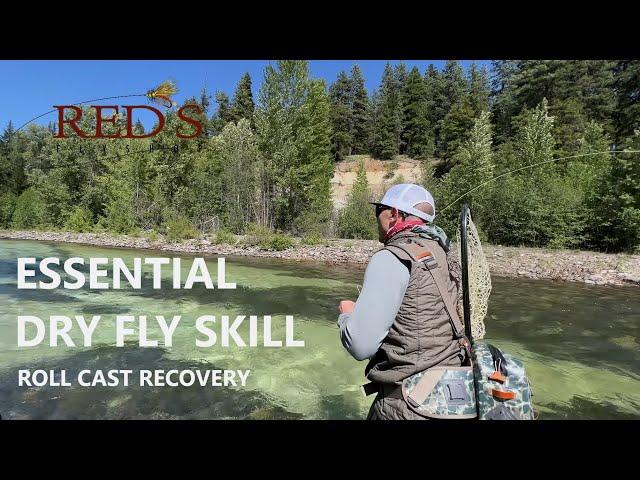 Essential Wade Fishing Skill // Roll Cast Recovery Tempo for Upstream Casting