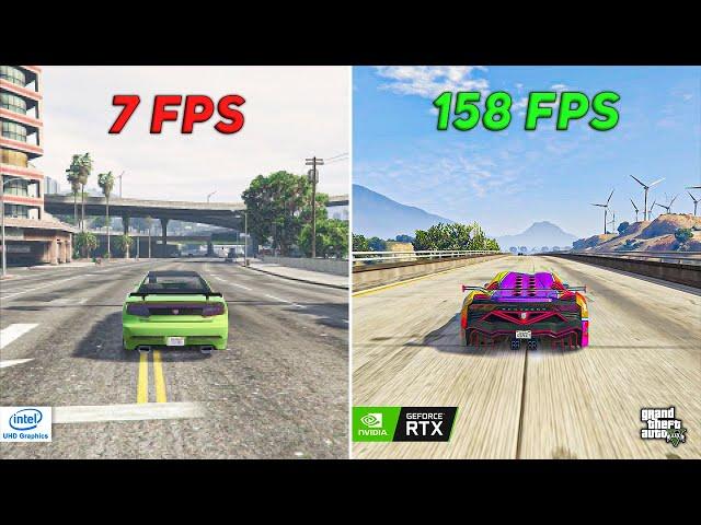 Intel UHD vs Nvidia RTX - [Intel UHD on i5 11400H vs Nvidia RTX 2050]