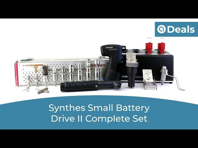 Synthes Small Battery Drive II Complete Set