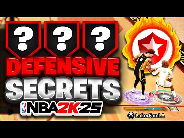 THINGS NOBODY WANTS YOU TO KNOW ON DEFENSE IN NBA 2K25!