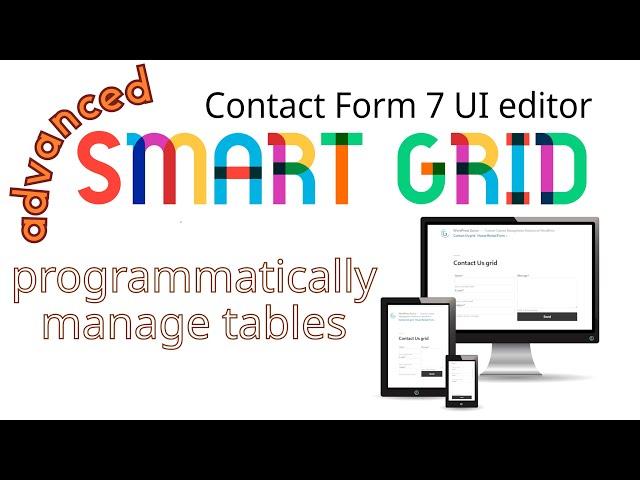 Dynamic form configuration of repetitive field table structures in Contact Form 7