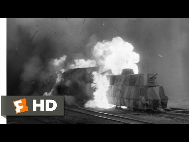 The Train (2/10) Movie CLIP - Allied Bombing Raid (1964) HD