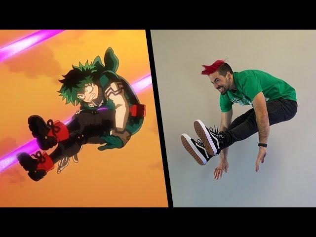 Stunts From My Hero Academia In Real Life