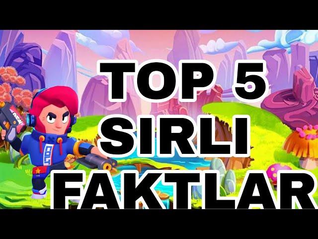 BRAWL STARS TOP 5 SIRLI FAKTLAR /BRAWL STARS YANGILIKLARI UZBEKCHA