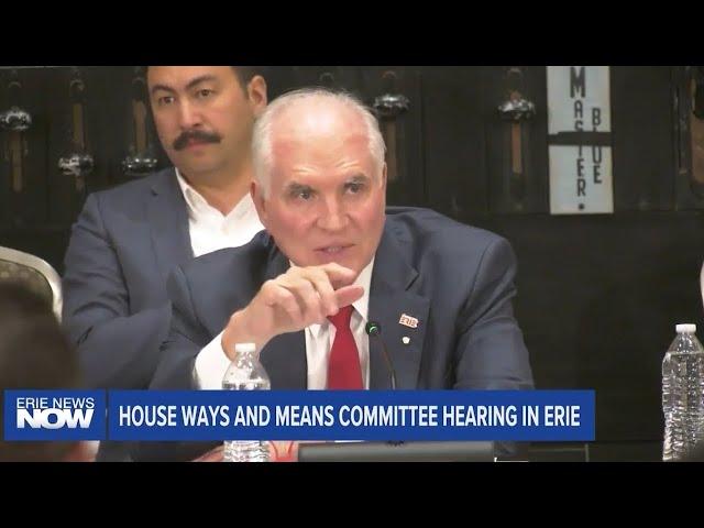 Erie News Now highlights Rep. Mike Kelly, Ways & Means Field Hearing and Opportunity Zones success