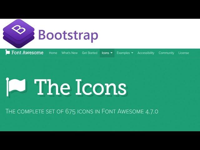 How to Use Font Awesome Icons in Bootstrap