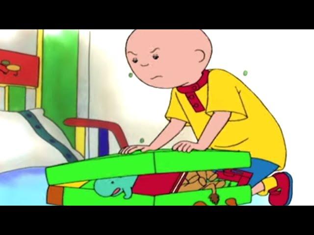 Caillou en Español Castellano | Caillou y la maleta Llena | Dibujos Animados Capítulos Completos