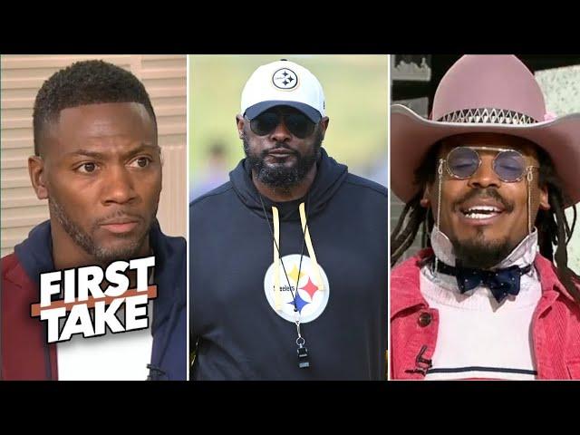 FIRST TAKE | Mike Tomlin lost his locker room - Cam Newton on Steelers collapse 3-gm losing streak