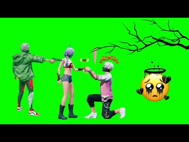 Love  fake love || free fire green screen emote [ Non Copyright ]