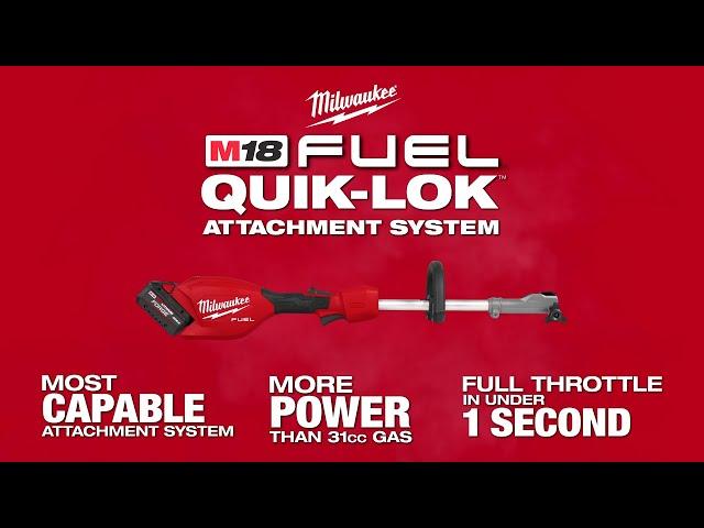 Milwaukee® M18 FUEL™ QUIK LOK™ Attachment System