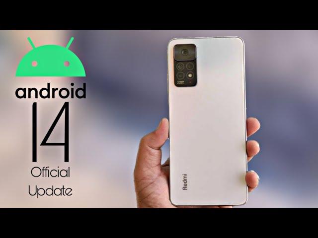 Xiaomi Redmi Note 11E Pro Android 14 HyperOS/MIUI 15 Update