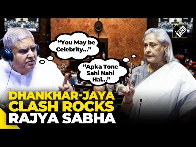 "Aapka tone sahi nahi hai…” VP Jagdeep Dhankhar, Jaya Bachchan engage in heated exchange