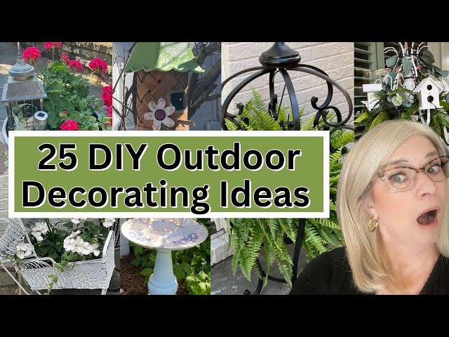 25 DIY Outdoor Projects to Transform Your Patio and Yard!