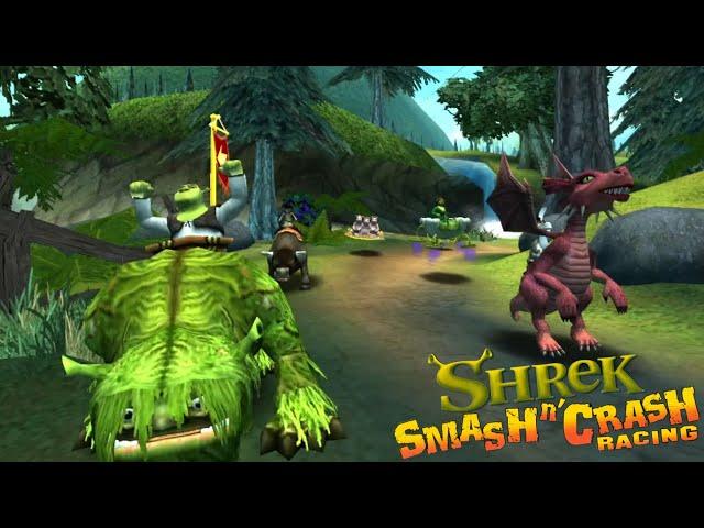 Shrek Smash n' Crash Racing // Tournament - Walkthrough (Part 1)