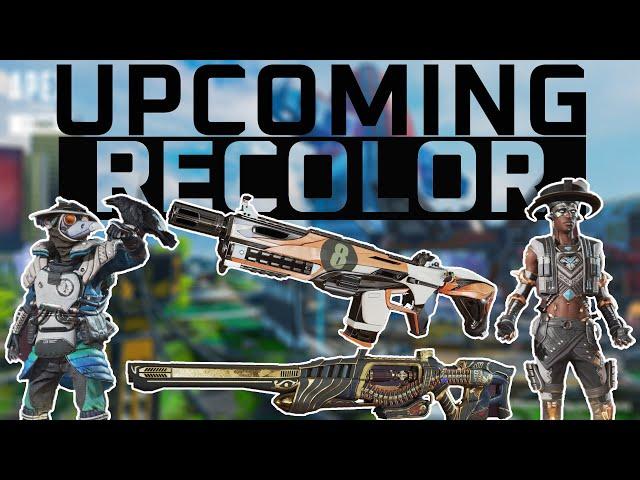 Upcoming Skins Recolor Apex Legends Season 12 | Apex legends Leaks