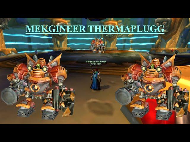 FIRE MAGE VS Mekgineer Thermaplugg! (LAST BOSS) 'GNOMERGAN' (FIRST KILL) - Season of Discovery