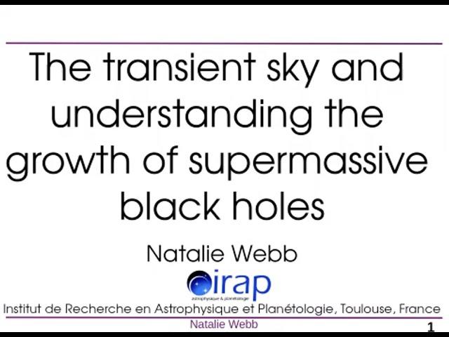 The transient sky and understanding the growth of supermassive black holes