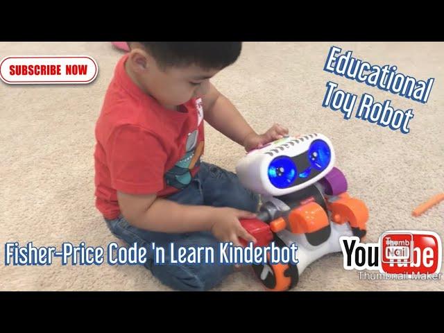 Fisher-Price Code ’n Learn Kinderbot (Toddler Robot Toy)