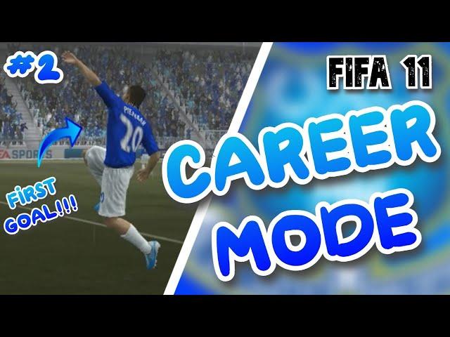 OUR FIRST GOAL!!! … In The Premier League | FIFA 11 Career Mode