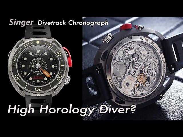 A High Horology Diving Chronograph? - the Singer Divetrack