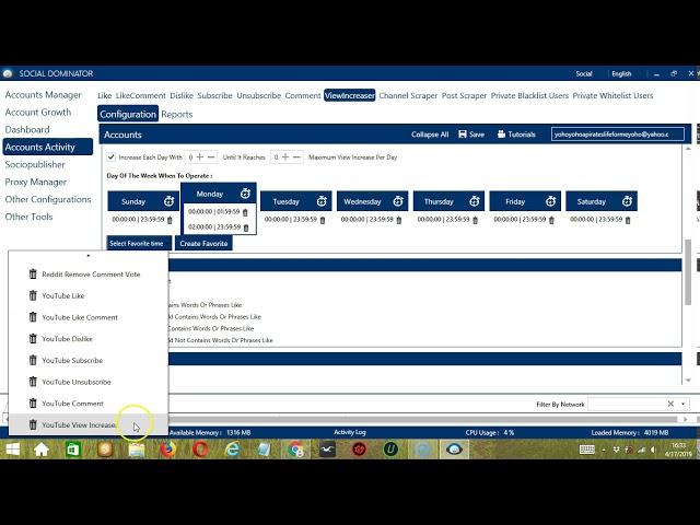How To Auto Increase Views  On YouTube Using Socinator.