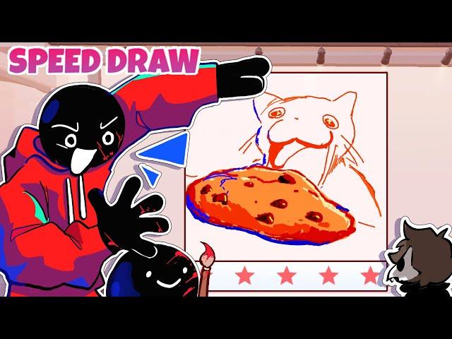 dunking on children in: ROBLOX Speed Draw (ft. ​⁠@SkulzyXD)