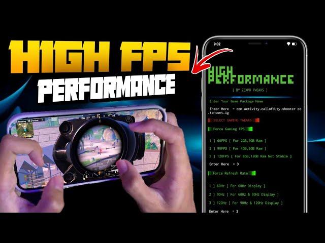 Get High FPS And Performance in Any Android Games | No Root Needed !