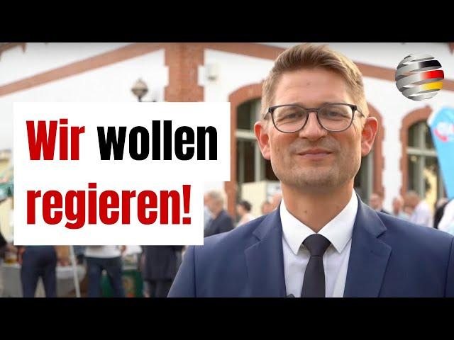 Kampfansage von René Springer: „Wir wollen regieren!“ Wahlkampfauftakt der AfD Brandenburg