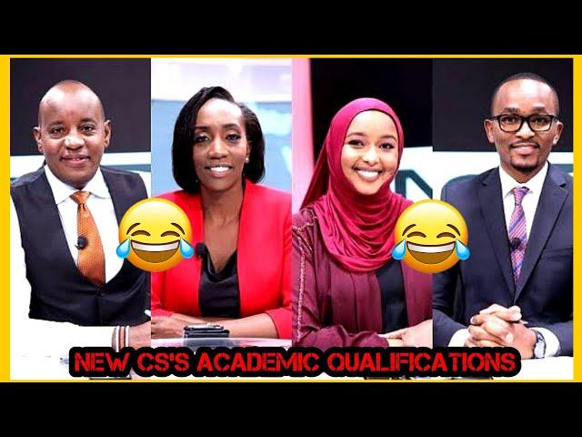 CITIZEN TV NEWS GANG LAUGH UNCONTROLLABLY AT JOHO'S ACADEMIC QUALIFICATIONS & PRESIDENT RUTO'S CS'S