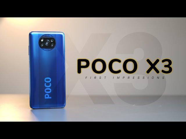 POCO X3 India Variant First Impressions!