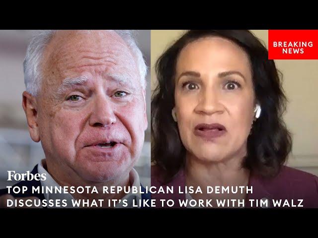 This Is What It's Like Working With Tim Walz: Top Minnesota Republican Lisa Demuth