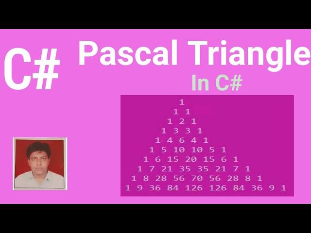 Pascal Triangle In C#