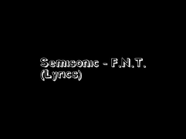 Semisonic - FNT (Lyrics)