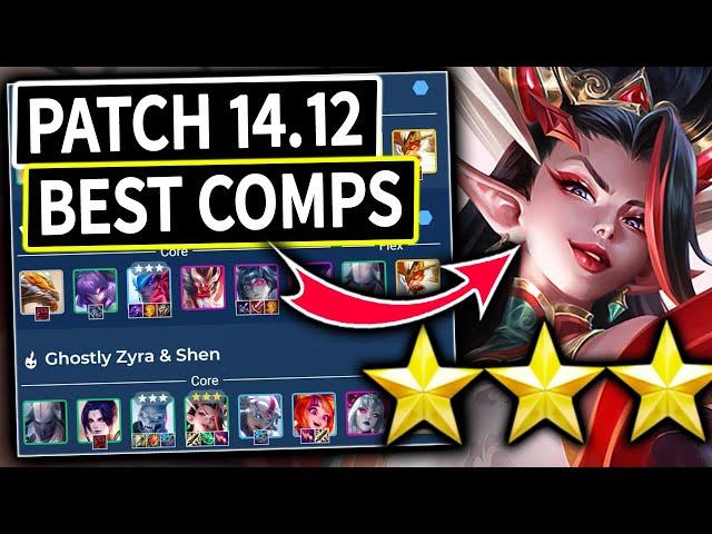 BEST TFT Comps for Patch 14.12 | Teamfight Tactics Guide | Set 11 Ranked Beginners Meta Tier List