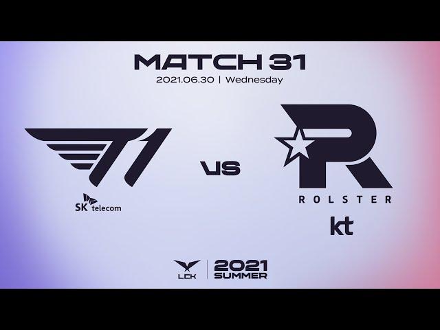 T1 vs. KT | Match31 Highlight 06.30 | 2021 LCK Summer Split