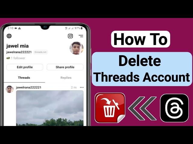 How to Delete Threads Account Permanently (New Update) | Delete Threads Account