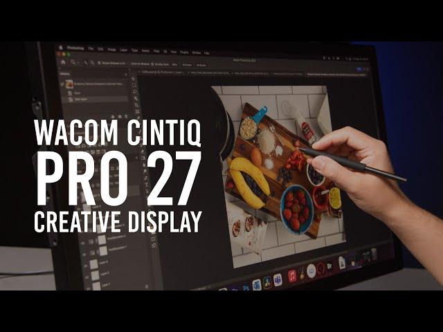 New & Improved from Wacom: The Cintiq Pro 27” Creative Display