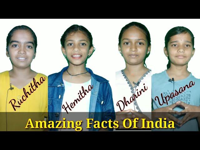 Amazing Fact of India By Students Of EduFocus Academy.