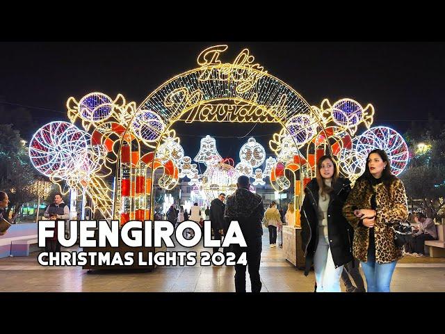 Fuengirola Spain Christmas Lights 2024 Costa del Sol | Málaga [4K]