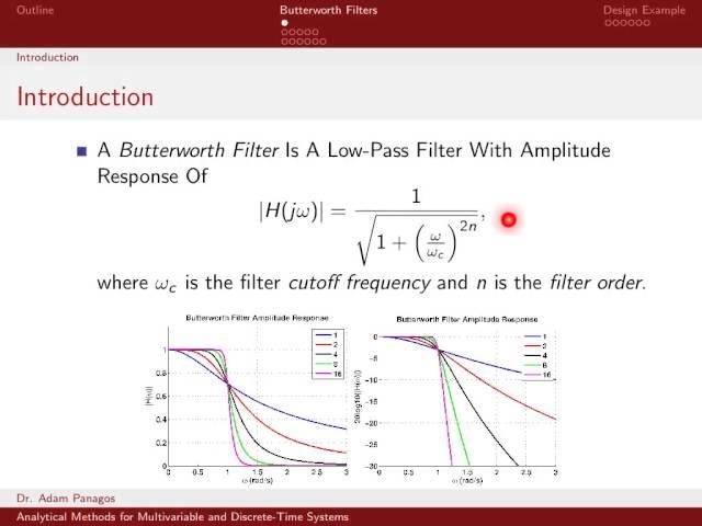 Butterworth Filter - 01 - Introduction