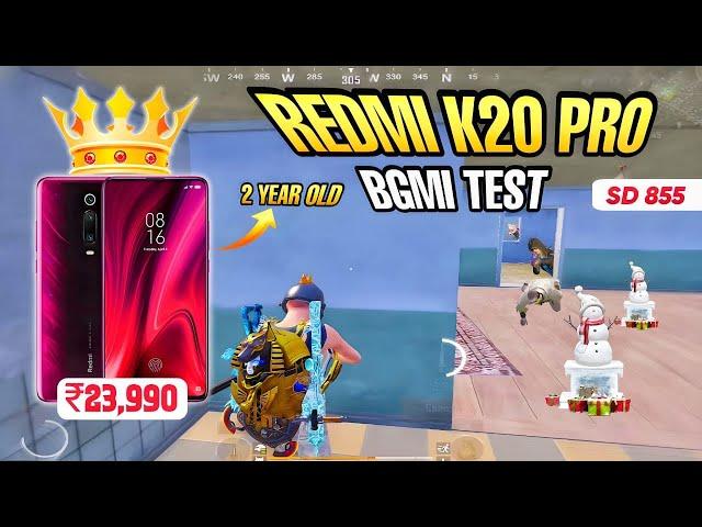 redmi k20 pro bgmi test 2year old snapdragon 855