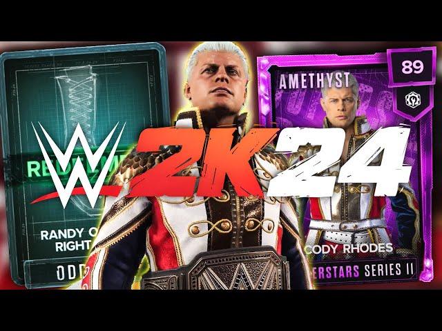 *UNLOCKED RANDY ORTON '09 ODDITIES CARD* Collection Reward Cody Rhodes Debut! | WWE 2K24 MY FACTION