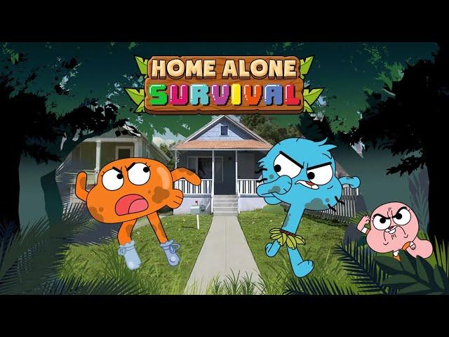 The Amazing World of Gumball: Home Alone Survival - Left At Home With One Job... Survive! (CN Games)