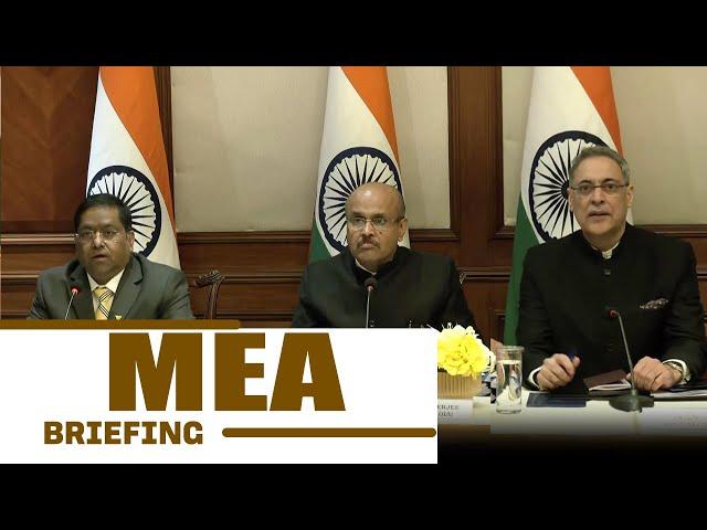 Live: Press Briefing by MEA on PM Modi’s two day Kuwait Visit | Hala Modi