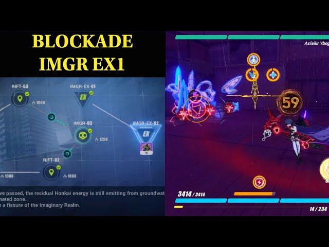 Blockade Imaginary Rift IMGR EX 1 In Honkai Impact 3rd-Global