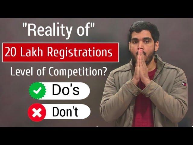 Reality of 20 Lakh Registrations in SBI clerk 2024 | Do's and Don't