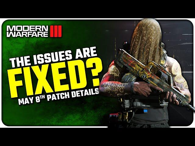 They Fixed the Animation, Reload, & Audio Issues? (May 8th Patch Details)