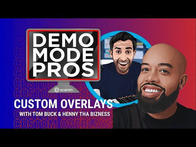 Tom Buck & Henny Tha Bizness Install Custom Overlays in Ecamm Live