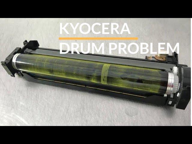 KYOCERA FSC DRUM PROBLEM Replacemeent & Cleaning Unit