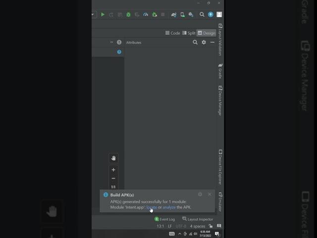 How to build APK in android studio #coding #code
